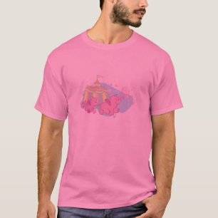パレード5Kのティーの就任のピンク象 Tシャツ