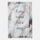 パレード – 白 キッチンタオル (縦)