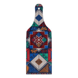 パレ伝統的スティナ刺繍タスリーズカラフル カッティングボード