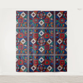 パレ伝統的スティナ刺繍タスリーズカラフル タペストリー