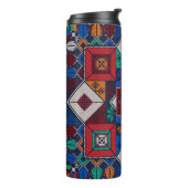 パレ伝統的スティナ刺繍タスリーズカラフル タンブラー (回転左)