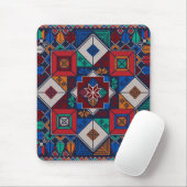 パレ伝統的スティナ刺繍タスリーズカラフル マウスパッド (マウス)
