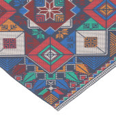 パレ伝統的スティナ刺繍タスリーズカラフル ミディアムテーブルランナー (コーナー)