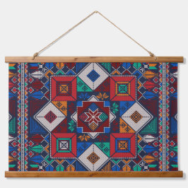 パレ伝統的スティナ刺繍タスリーズカラフル 吊り下げ型タペストリー