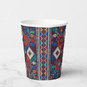 パレ伝統的スティナ刺繍タスリーズカラフル 紙コップ (右)