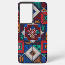 パレ伝統的スティナ刺繍タスリーズカラフル