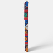 パレ伝統的スティナ刺繍タスリーズカラフル SAMSUNG GALAXYケース (左側面)