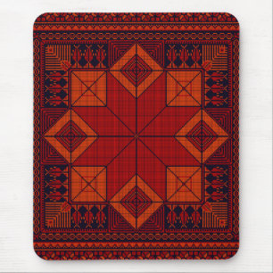パレ伝統的スティナ刺繍タスリーズパターン マウスパッド