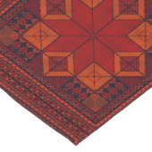 パレ伝統的スティナ刺繍タスリーズパターン ロングテーブルランナー (コーナー)