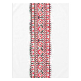 パレ伝統的チナ刺繍アートパターンレッド テーブルクロス