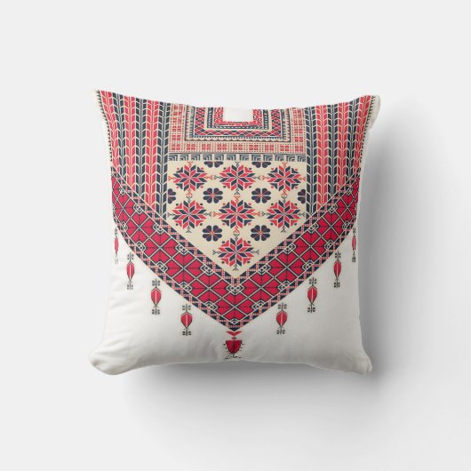 パレ伝統的チナ刺繍 クッション (正面)