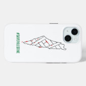 パレ救ステナ出血地図 – パレスティンの自由 Case-Mate iPhoneケース (裏面 (横))