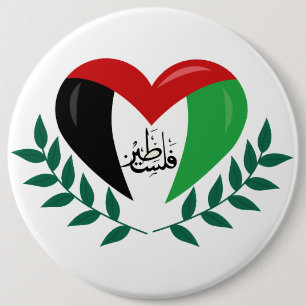 パレ救ステ#IsraeliCrimesス#IsraeliOccupation、 缶バッジ