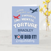 パレ王室のードを通過する空軍 |モダン | カード (黄色い花)