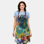 パレ絵を描ットのエプロン1 エプロン (着用した状態)