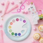 パレ絵を描ットアートパーティープレート ペーパープレート (パーティー)