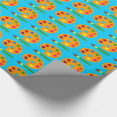 パレ絵を描ットアート ラッピングペーパー (角)