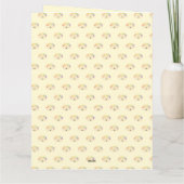 パレ絵を描ットパーソナライズされた誕生日 カード (裏面)