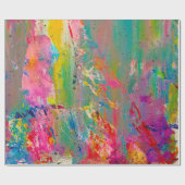 パレ絵を描ット ラッピングペーパー (フラット)