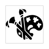 パレ絵を描ット ラバースタンプ (インプリント)