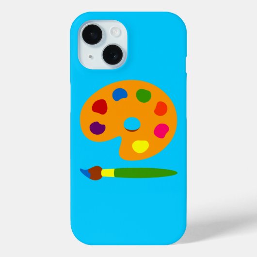パレ絵を描ット Case-Mate iPhoneケース (裏面)