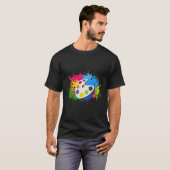 パレ絵を描ット Tシャツ (正面フル)