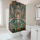 「パレ華美スプール反射」 シャワーカーテン (インサイチュ)