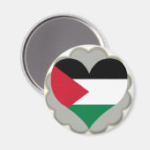 パレ買スティナ国旗 マグネット (正面/裏面)