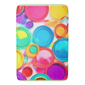 パレ鮮やか絵を描ットアート バスマット (正面縦)