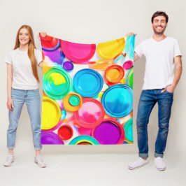 パレ鮮やか絵を描ットアート フリースブランケット