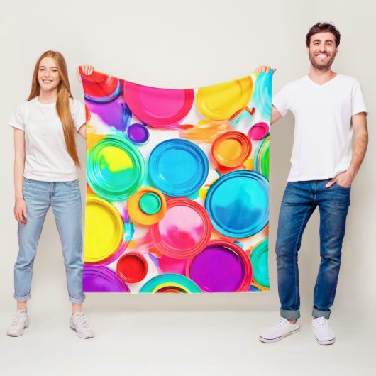 パレ鮮やか絵を描ットアート フリースブランケット (インサイチュ)