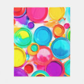 パレ鮮やか絵を描ットアート フリースブランケット (正面)