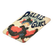 パレ・デ・グラス、シャンゼリゼ、パリ、1894 (colo) マグネット (左側)