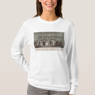 パレ・ロワイヤルのギャラリーの歩行1787年 Tシャツ