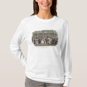 パレ・ロワイヤルのギャラリーの歩行1787年 Tシャツ