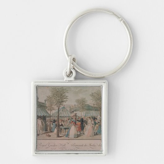 パレ・ロワイヤルの庭の歩行1787年 キーホルダー (正面)