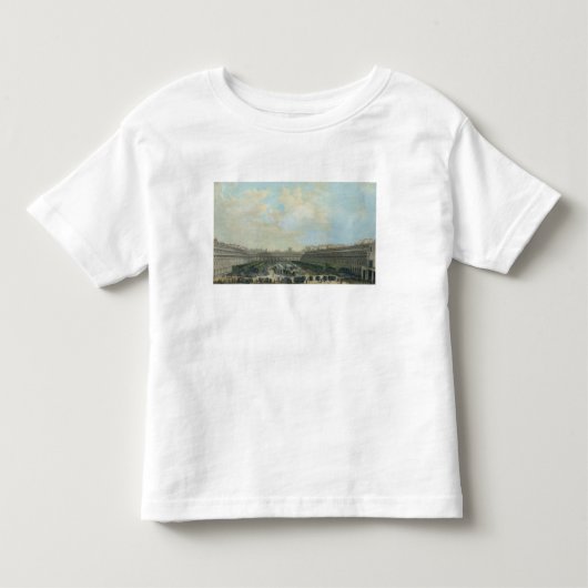 パレ・ロワイヤル1791年の庭 トドラーTシャツ (正面)