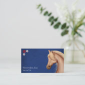 パロかわいらしミノとフラワーズウマの名刺 名刺 (スタンド正面)