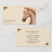 パロかわいらしミノとフラワーホース 名刺 (正面/裏面)