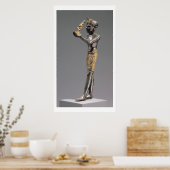 パロは女神マートの前で供え物を作る ポスター (キッチン)