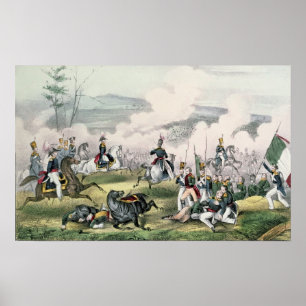 パロアルトの戦い(カリフォルニア州、1846年5月8日) ポスター