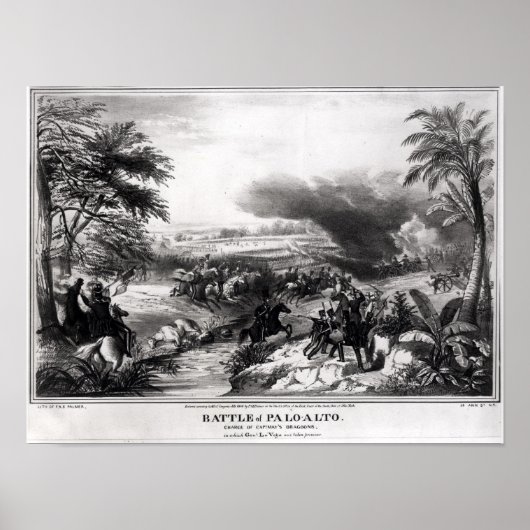 パロアルトの戦闘 ポスター (正面)