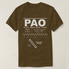 パロアルトエアポートPAO Tシャツ