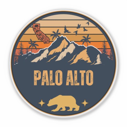 パロアルト, カリフォルニア シール (正面)