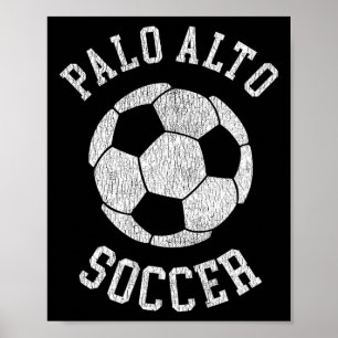 パロアルト サッカー レトロ ダストレス 90年代 ヴィンテージ ポスター