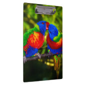 パロカラフルットのキスをするカップル クリップボード (右)