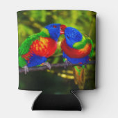 パロカラフルットのキスをするカップル 缶クーラー (裏面)