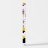 パロカラフルツ、トロピカルパロツ、お名前 iPhoneケース (左側面)