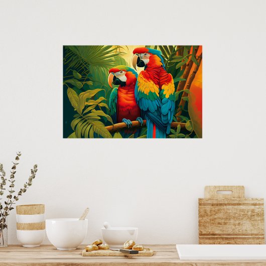 パロカラフルツ ポスター (キッチン)