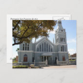 パロキアサンフランシスコデアシスアグアダ ポストカード (正面/裏面)